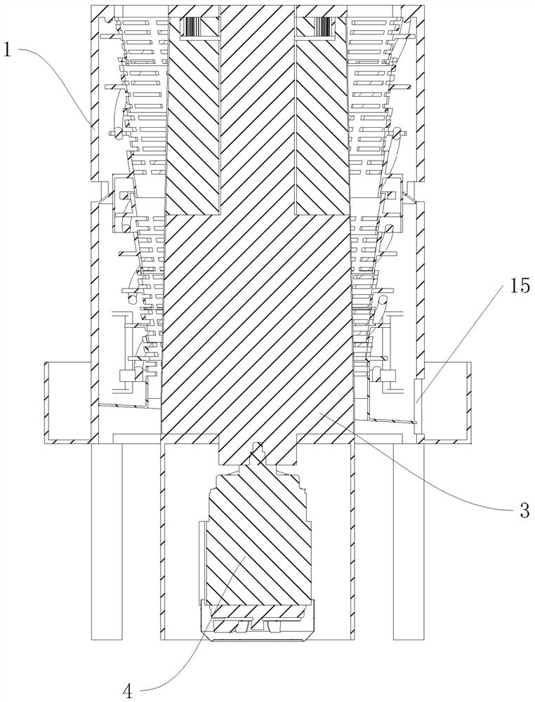 Thermal insulation filler processing equipment for building main body