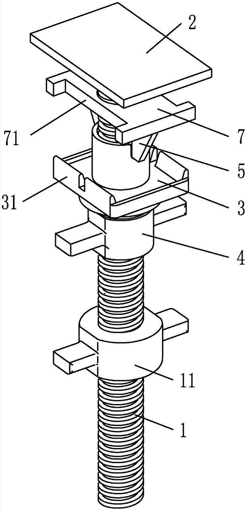 Early-disassembling mechanism and formwork supporting system