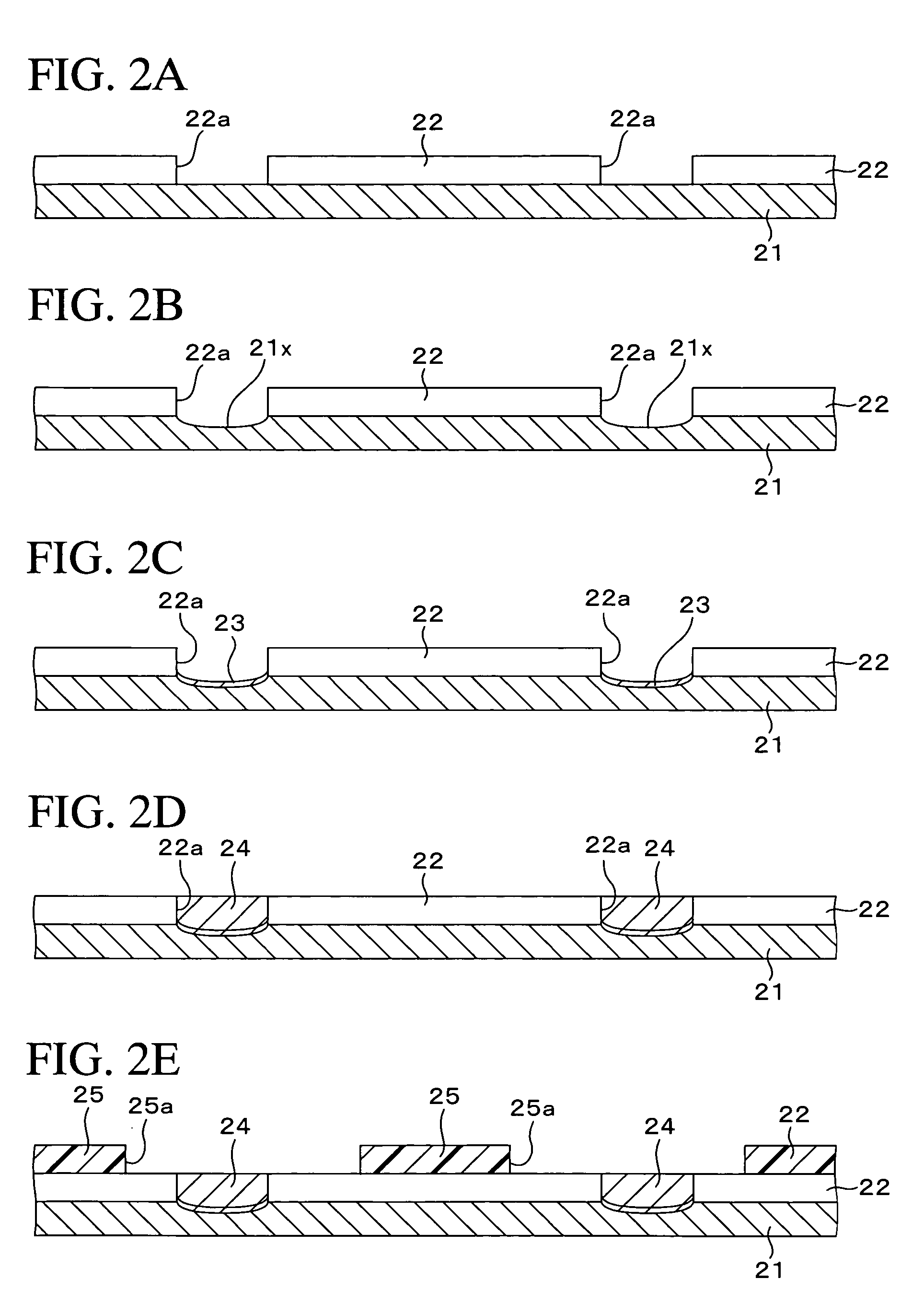 Electronic parts packaging structure and method of manufacturing the same