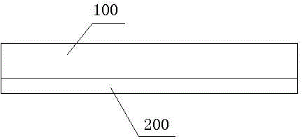 A kind of silicone oil release film with stickiness on the surface and its production process