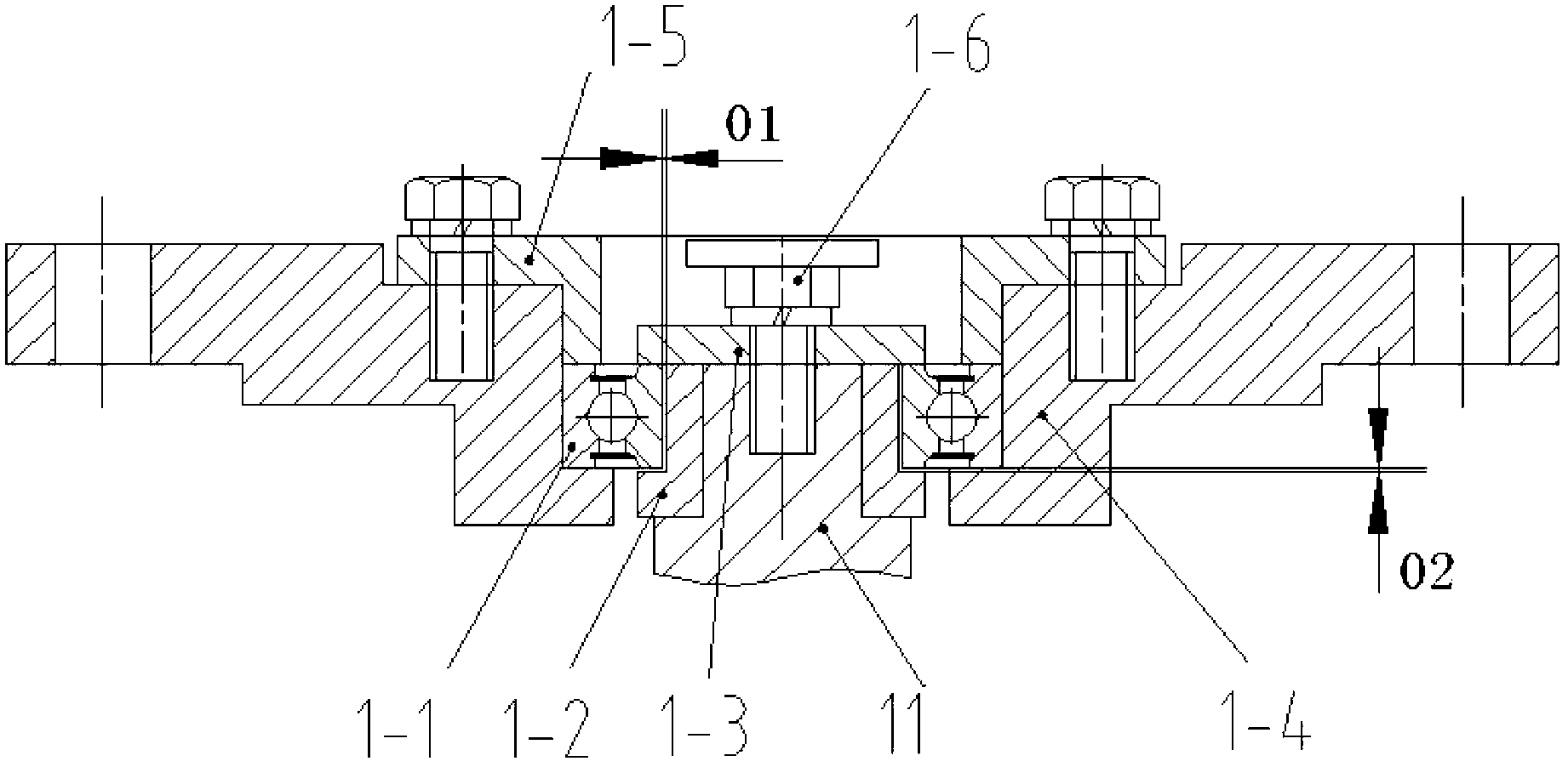 Auxiliary support for vertical magnetic suspension flywheel rotor