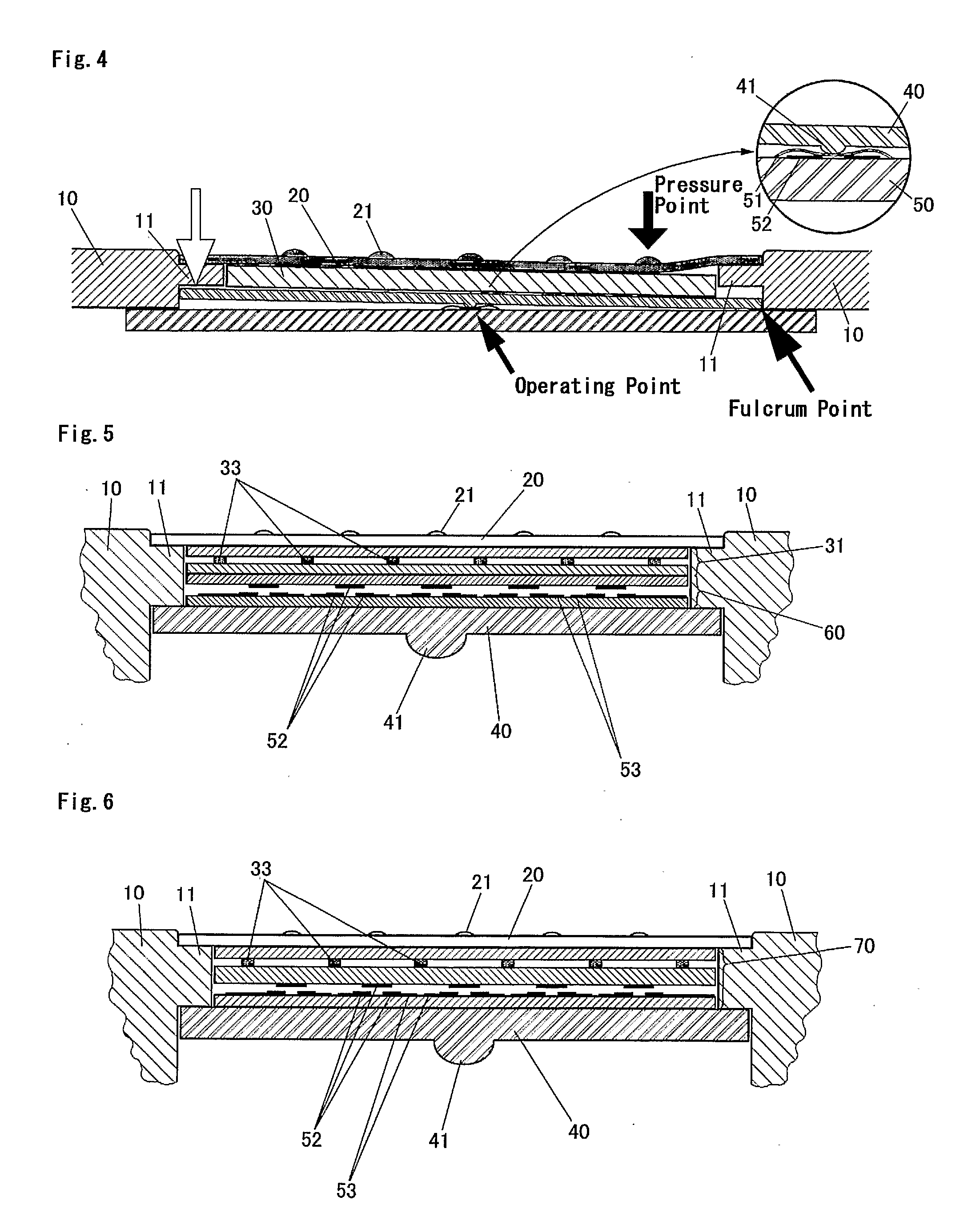 Fingertip tactile-sense input device