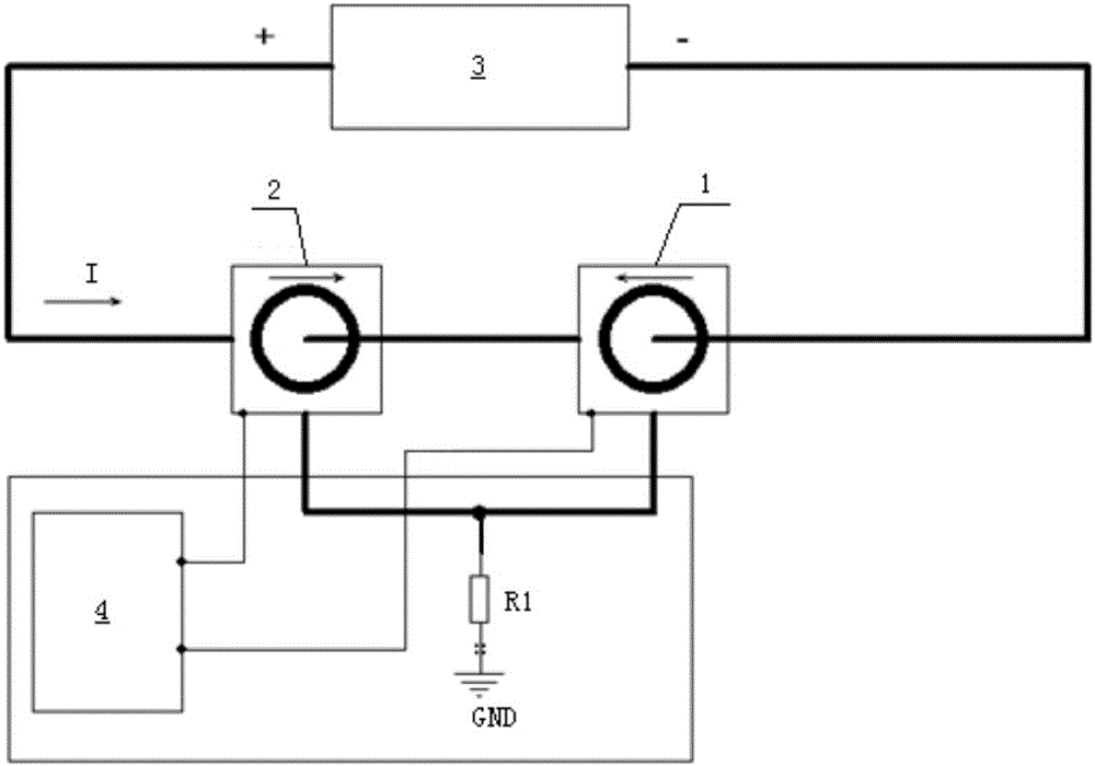 Linearity testing method for current sensor