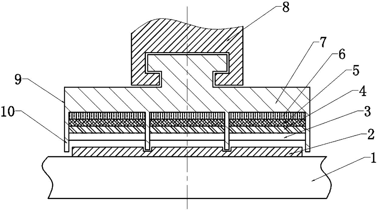 Array type ultrasonic dynamic sealing device and method