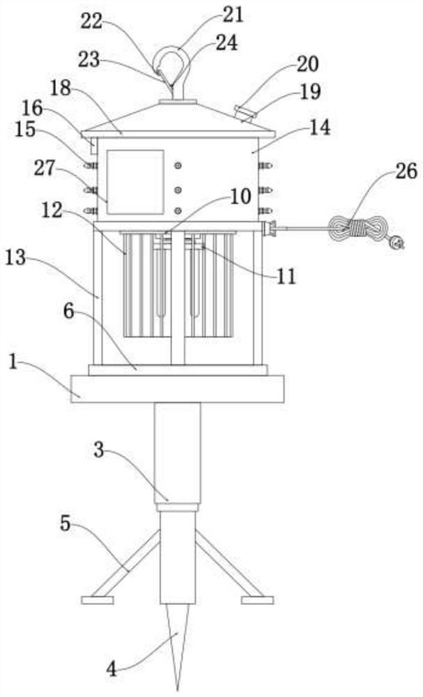 Insect prevention device for plum planting