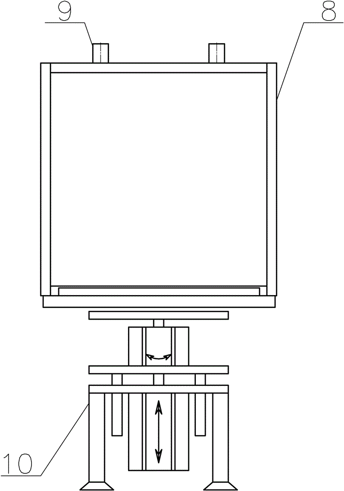 Automatic glue filling production line and method of fine filters for filtrating absorbers