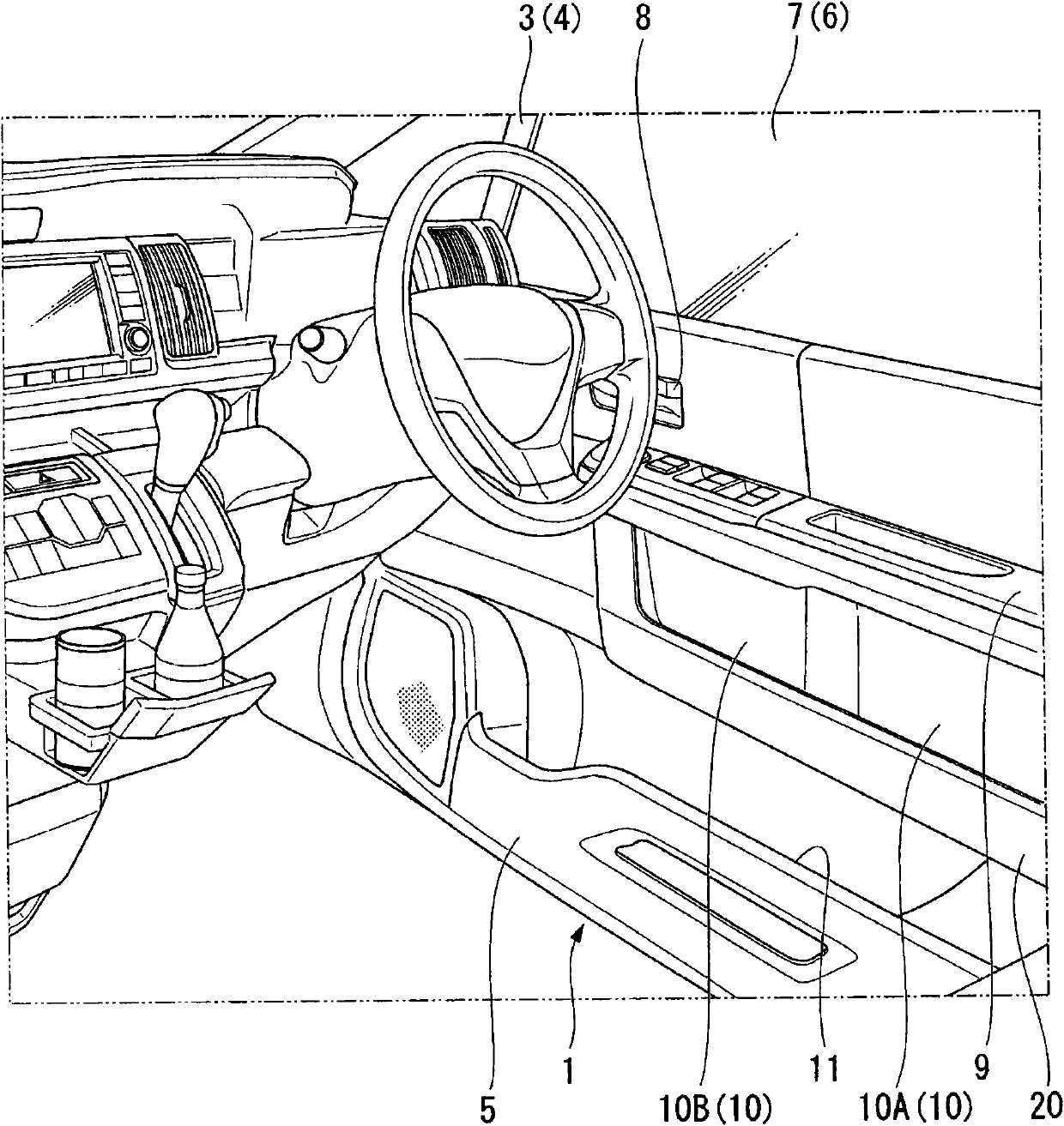 Vehicle door construction