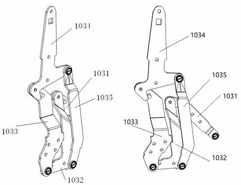 Back linkage mechanism for sofa