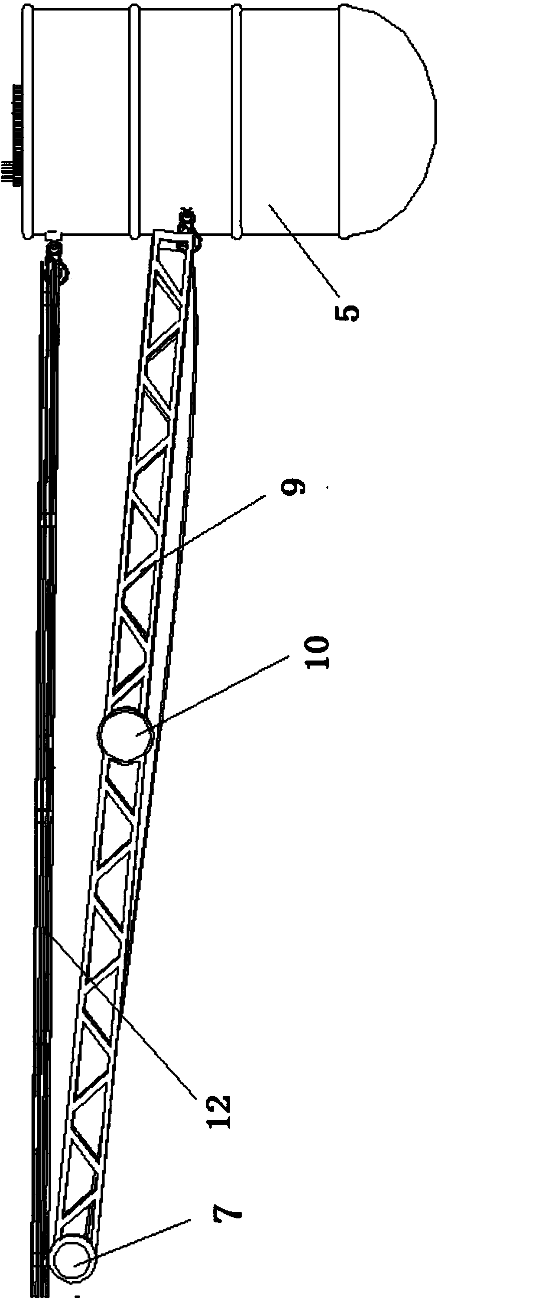 Semi-submersible oil storage platform system for well drilling