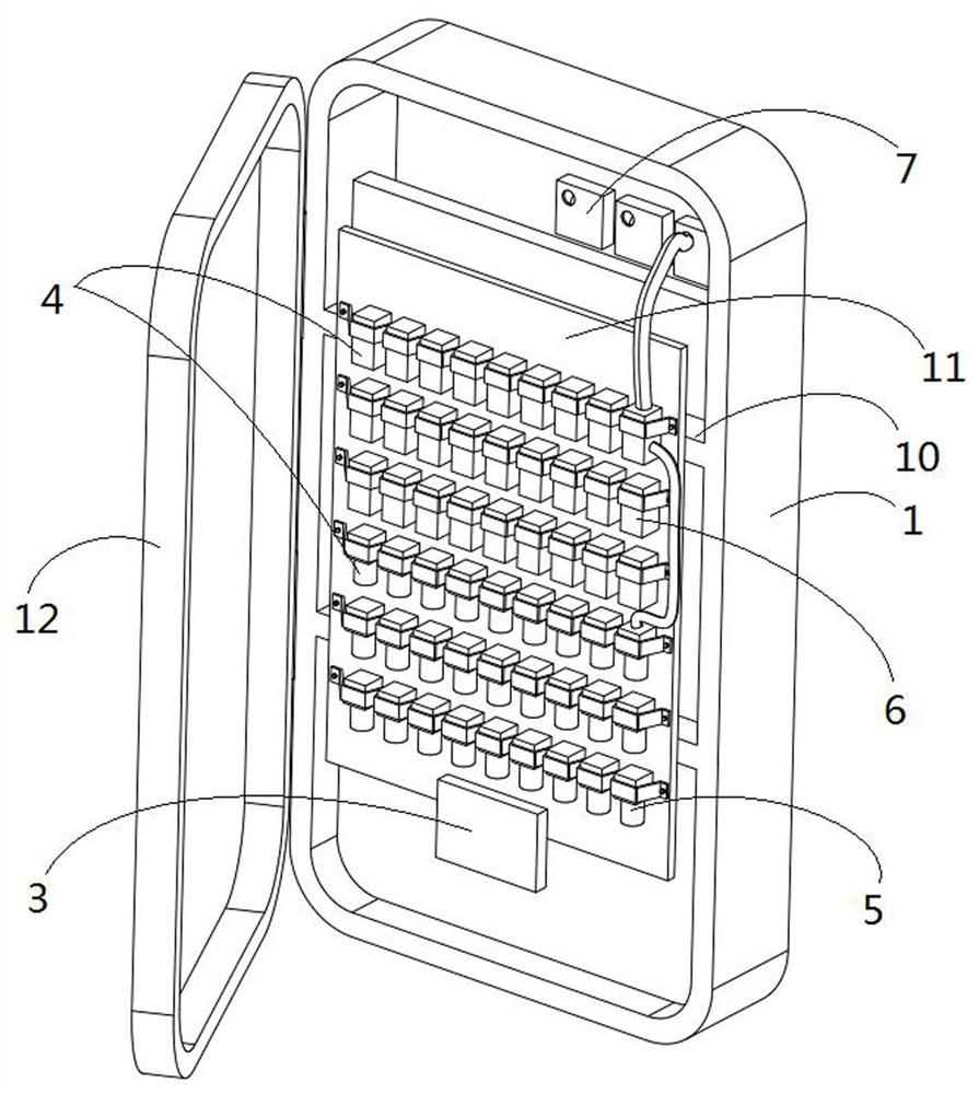 Aromatherapy self-service vending platform and using method