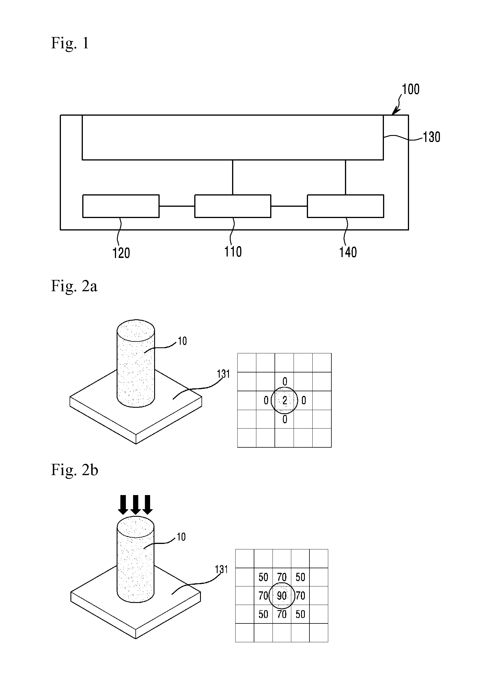 Menu control method and menu control device including touch input device performing the same