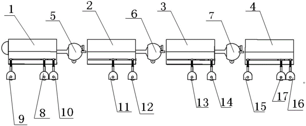 Nondestructive testing robot for pipes