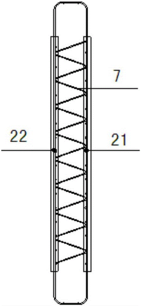 High and low bin assembling integrated utility tunnel or draining canal