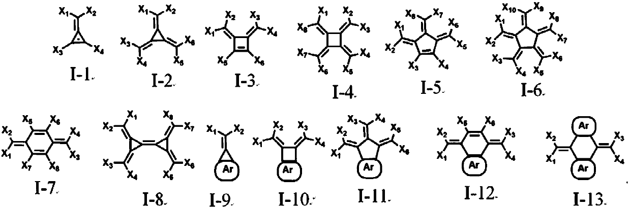 Multi-element ring-containing compound, application and organic electroluminescent device