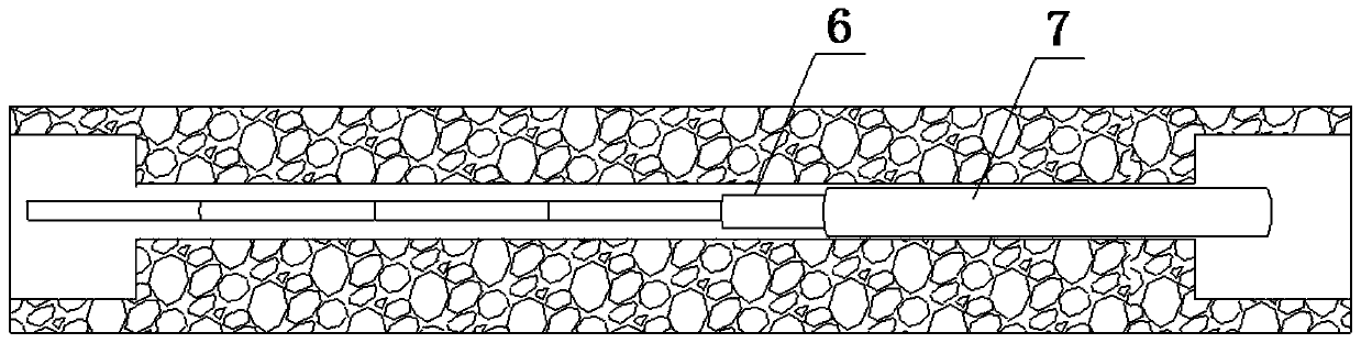 Construction method of precise intersecting drainage holes in coal mine underground roadway