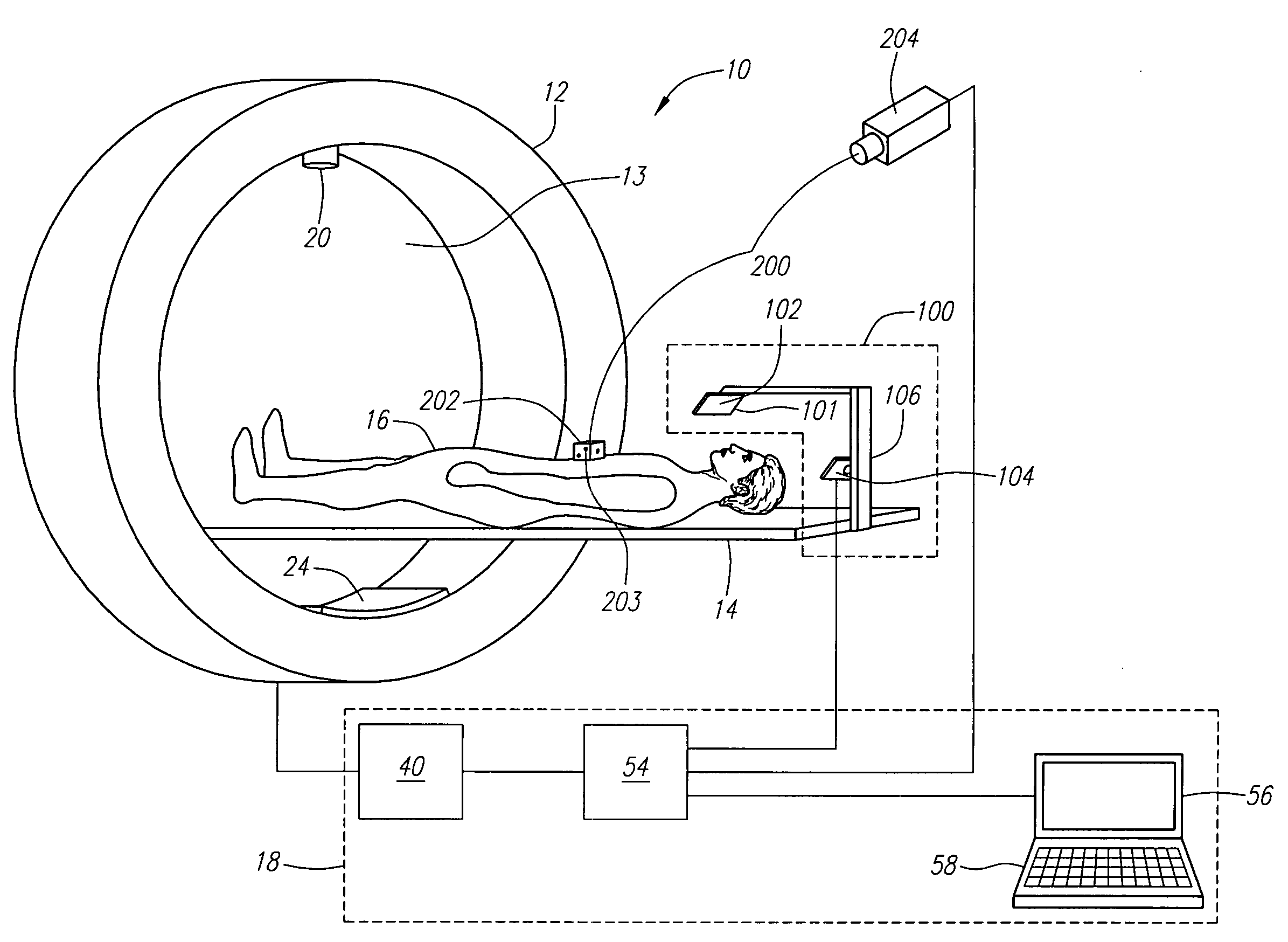 Patient visual instruction techniques for synchronizing breathing with a medical procedure