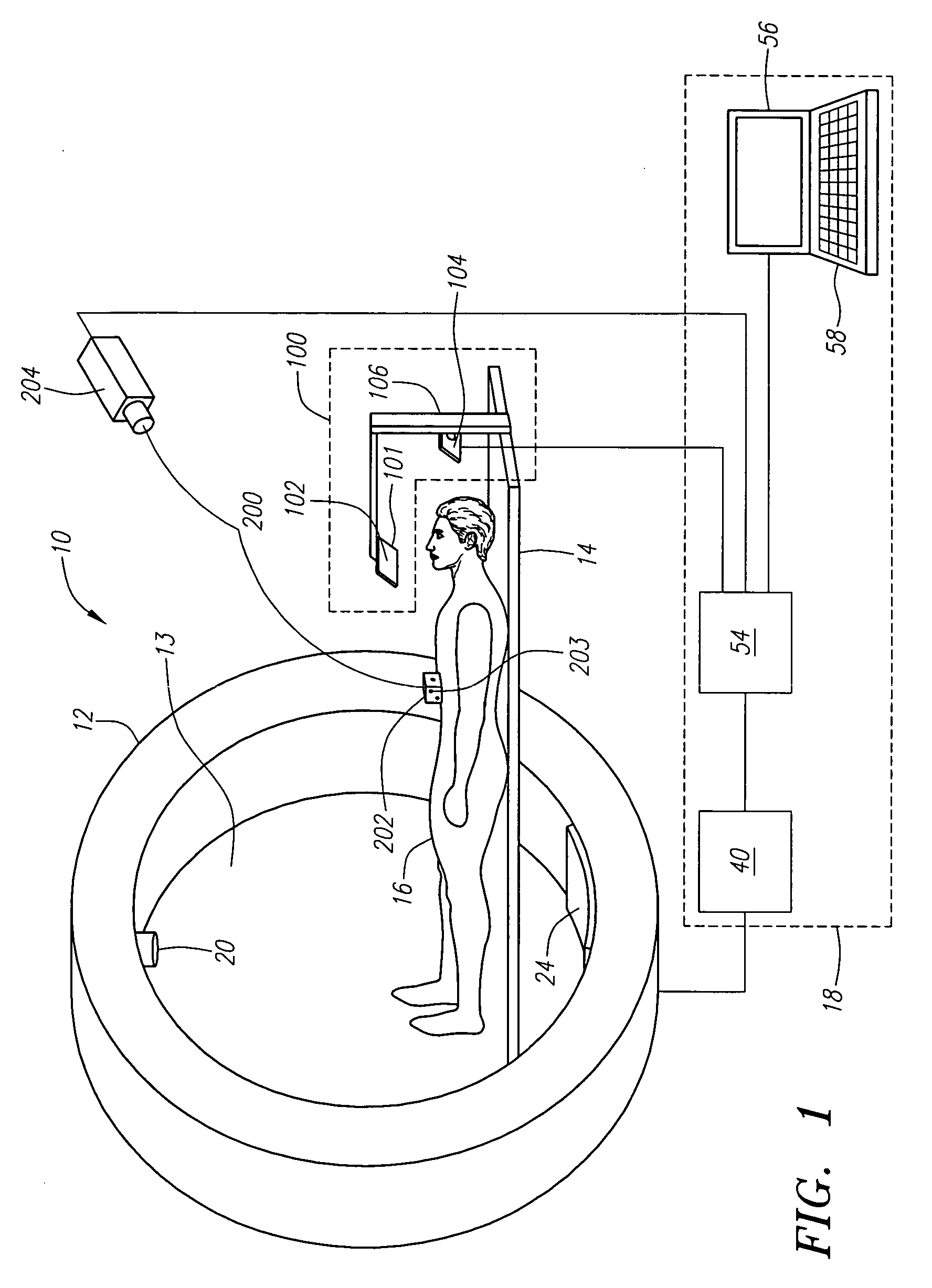 Patient visual instruction techniques for synchronizing breathing with a medical procedure