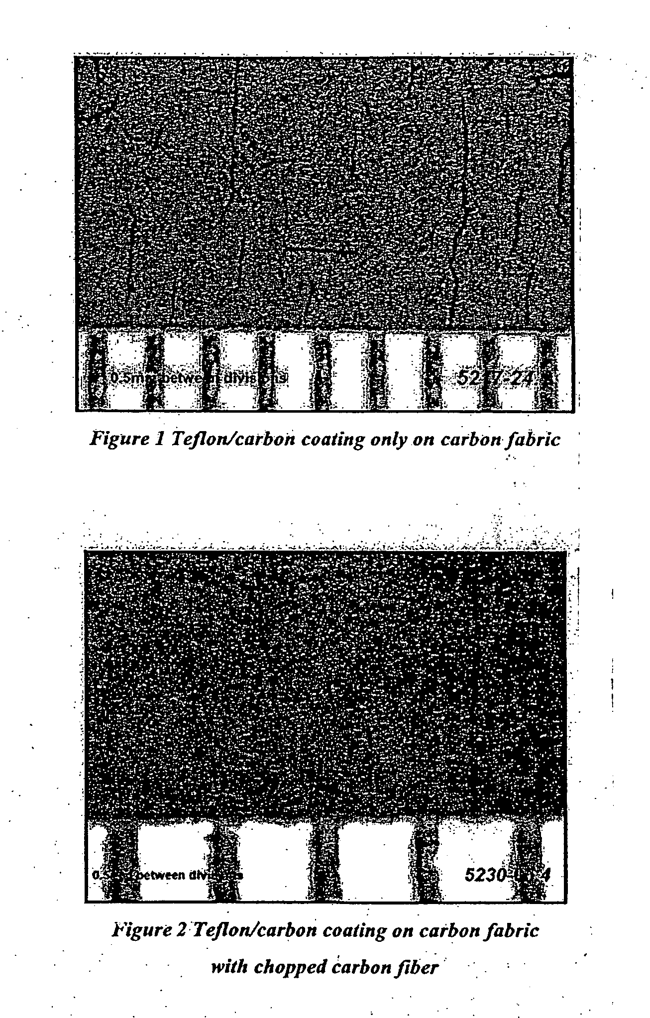 Control of carbon coating microcrackings in fabrication of fuel cell GDL electrode layer(s)