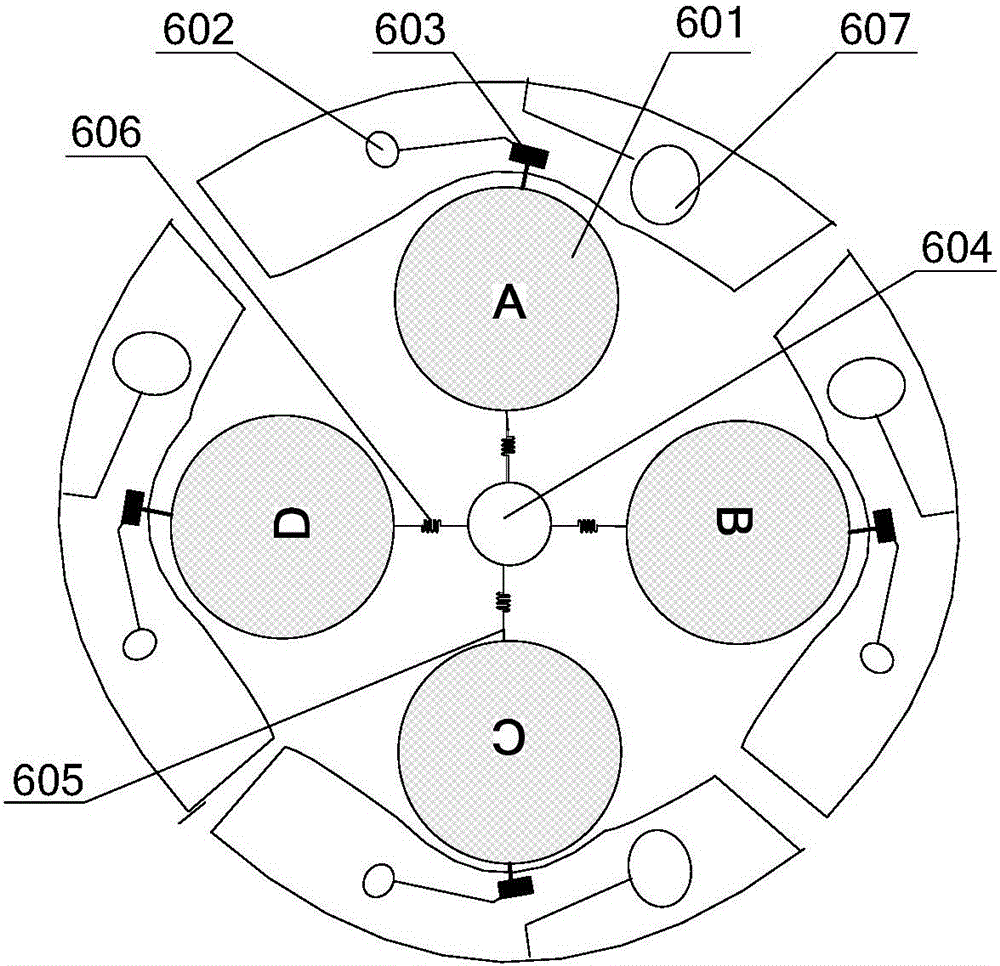 Absolute quantification type digital nucleic acid analytic system based on efficient liquid drop microreactor