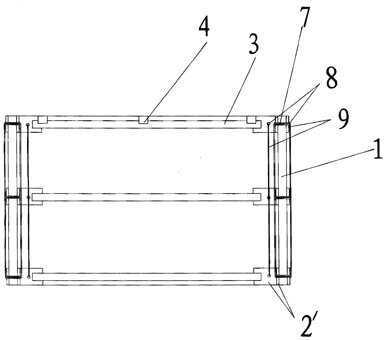 A reinforcement system for the overall structure of traditional earthen kiln dwellings and its construction technology