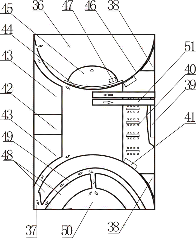 Underwater tourism investigation device with elevators