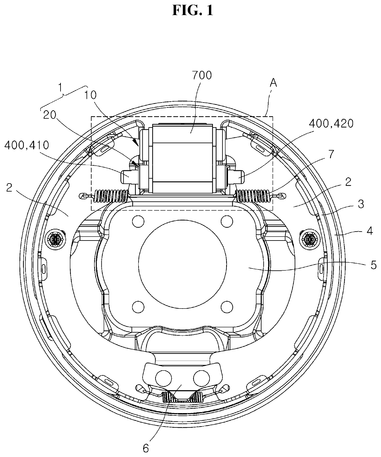 Electric parking brake device