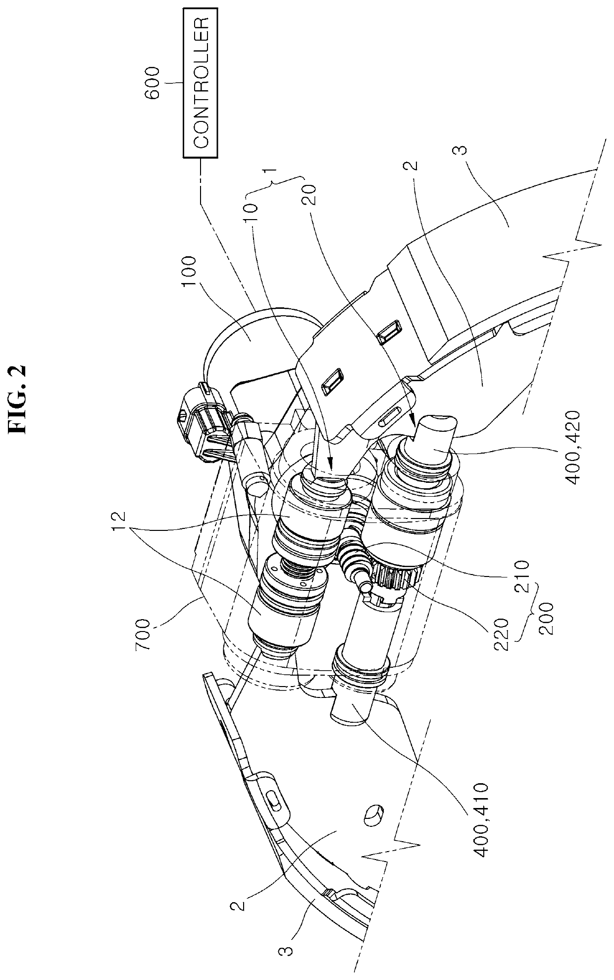 Electric parking brake device