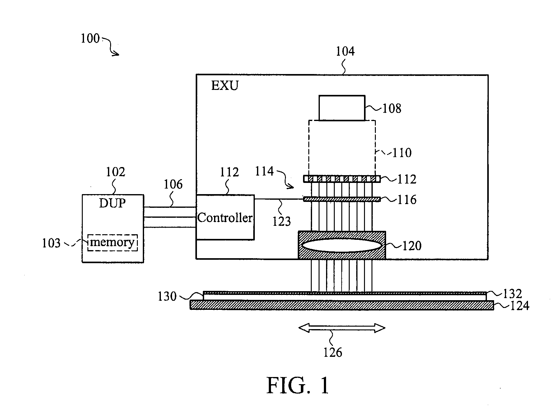 System and Method for Direct Writing to a Wafer