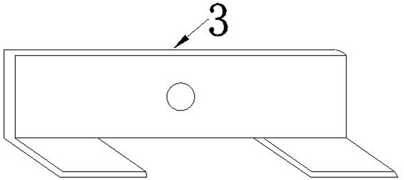 End-expanded recyclable fence and construction method thereof