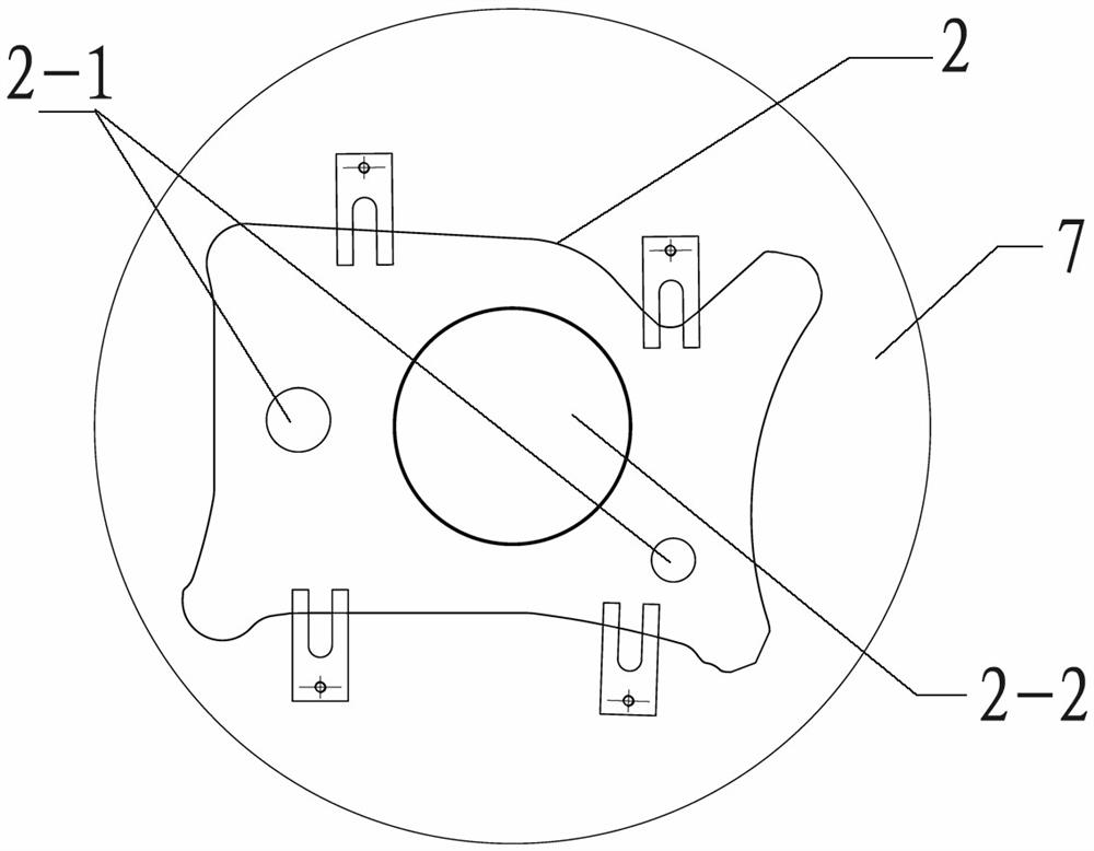 Processing method for low-gear support plate of gearbox