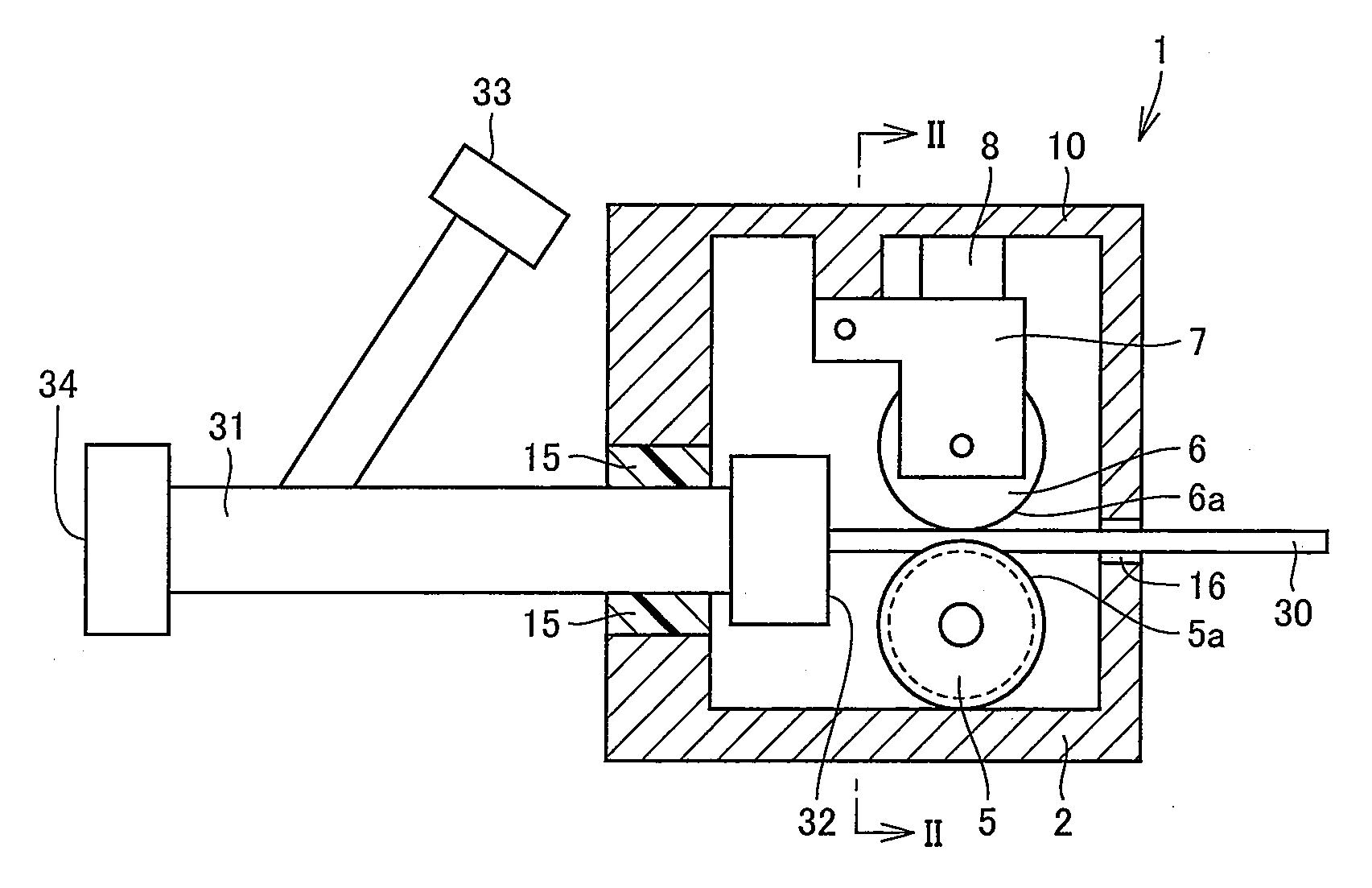 Drive device for linear body