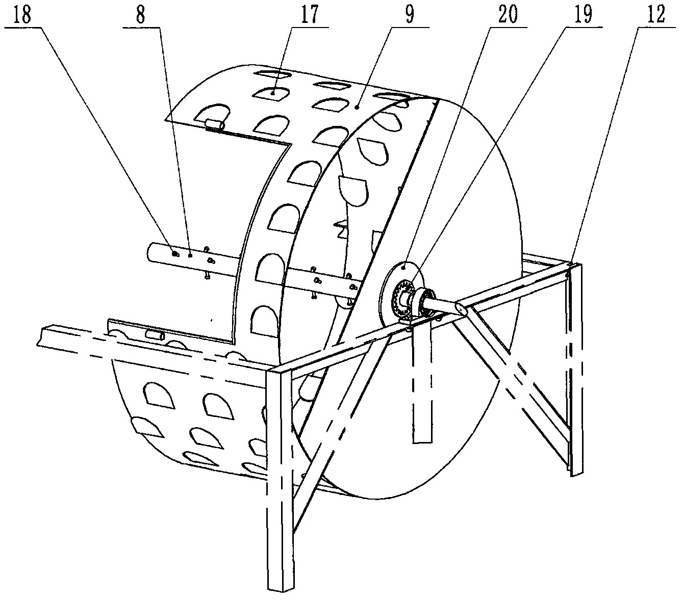 Scale type medicinal material cleaning machine