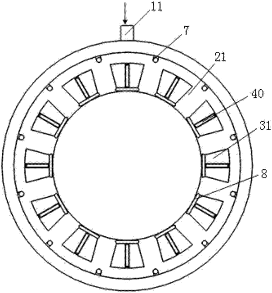 Bidirectional cooling oil-cooling motor