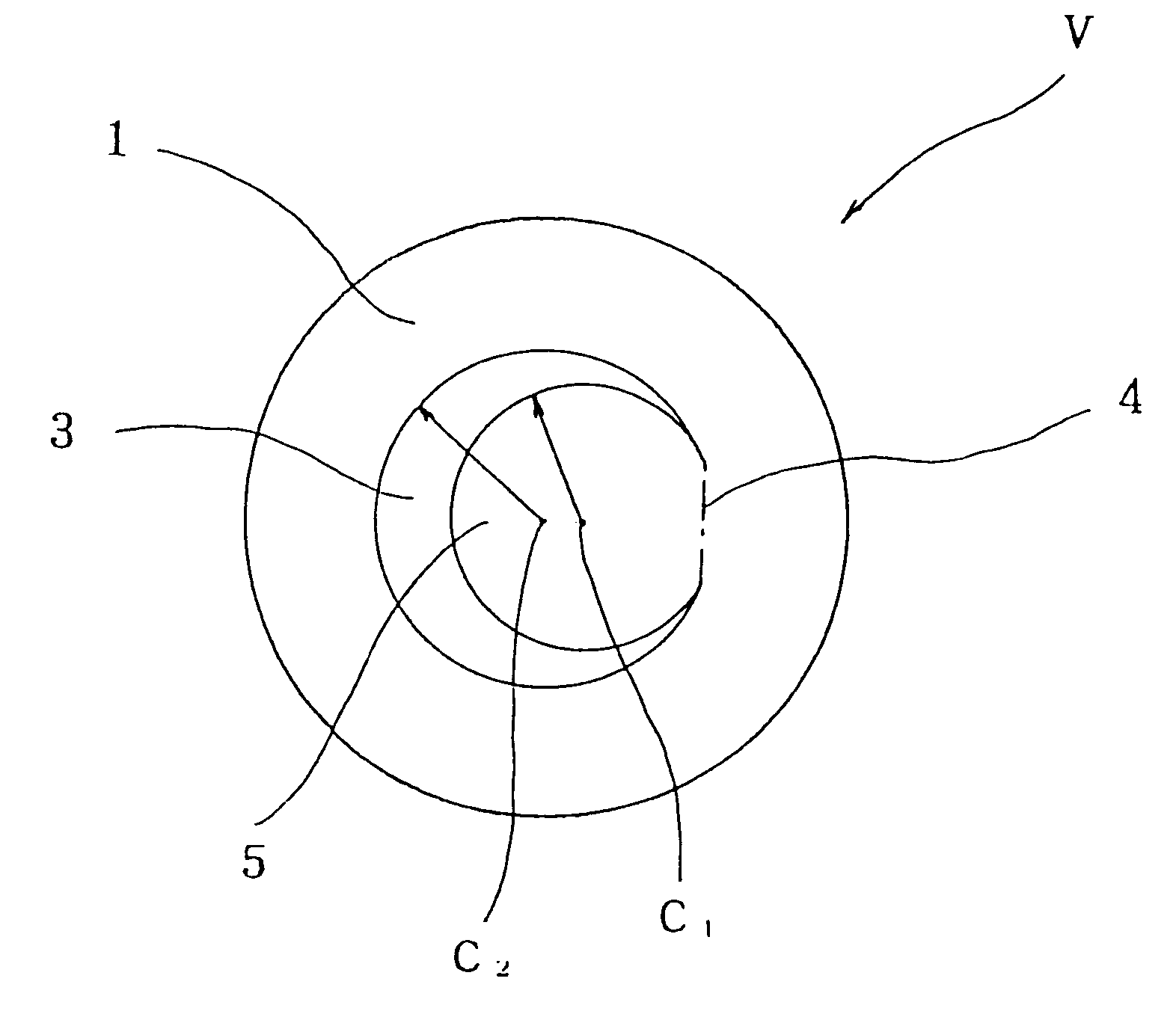 Hermetically sealed cell and sealing body