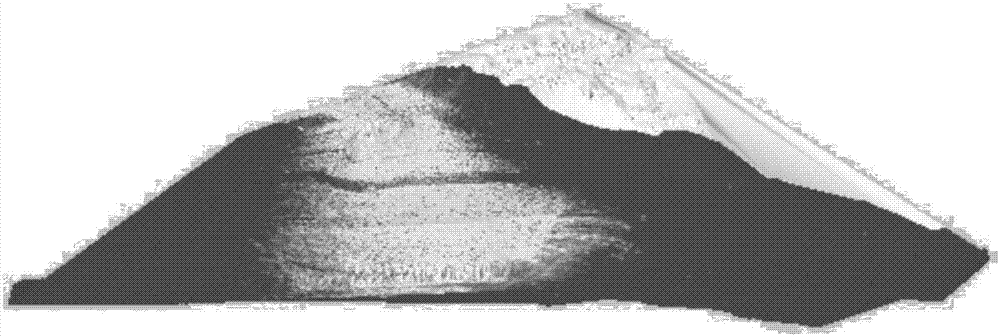 Deformation monitoring method realizing timely alarm for danger area