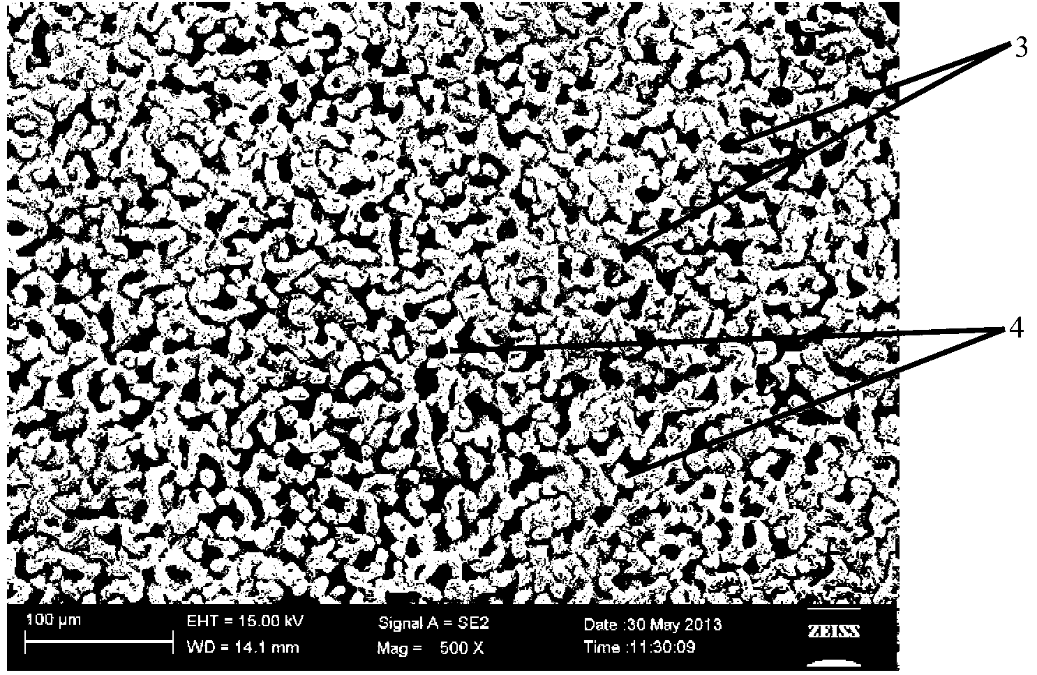 Titanium micro/nanometer double-structured dioxide thin film with high biological activity and preparation method thereof