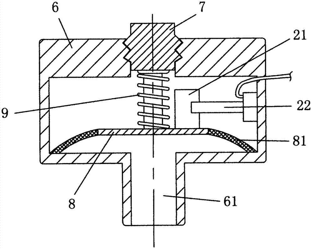 Light pressure sensor