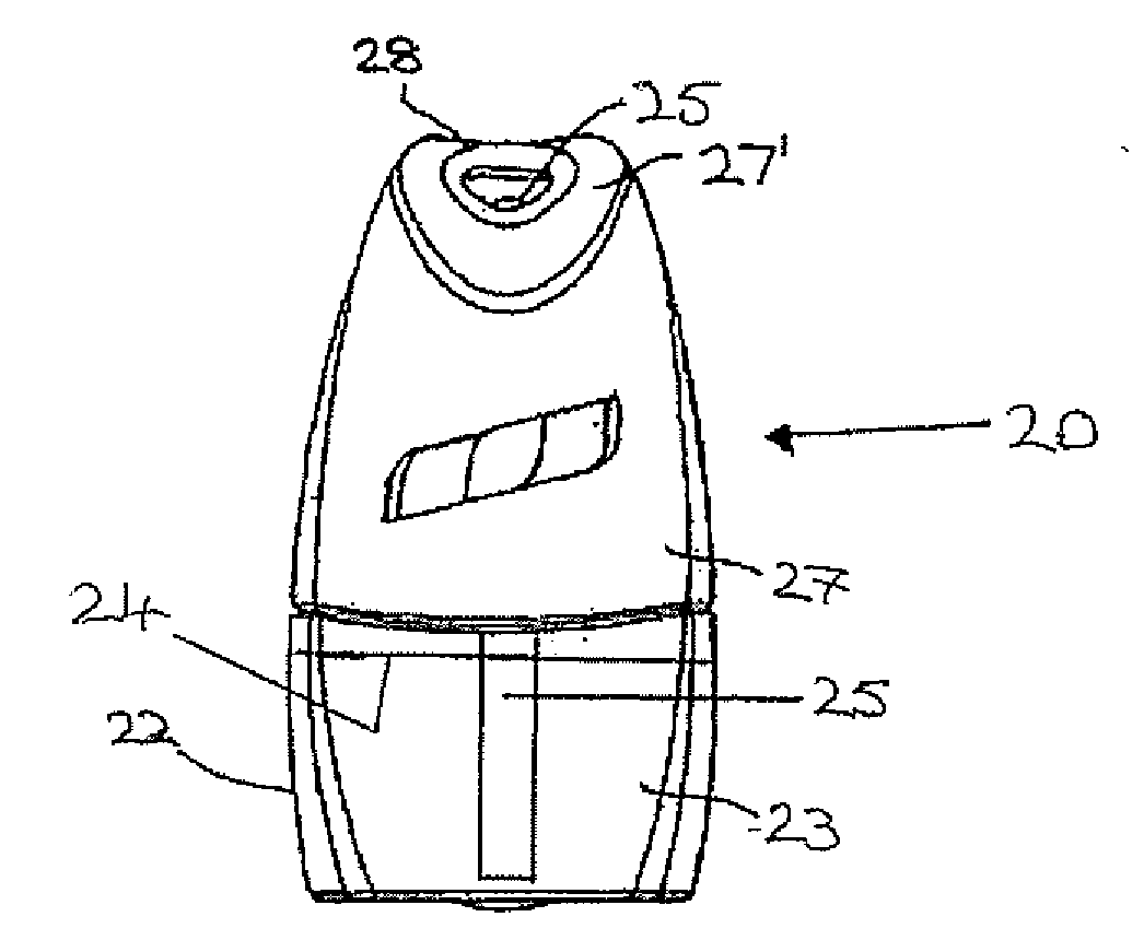 Air Treatment Agent Dispenser with Improved Odour Sensor Functionality