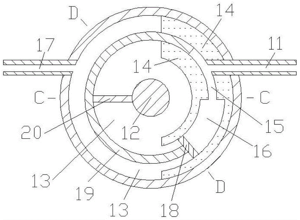 Differential pressure valve rotary adjustment mechanism