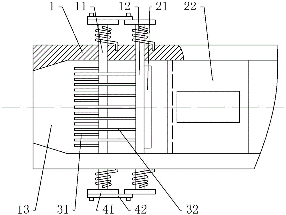 Rhizome crude medicine slicing device