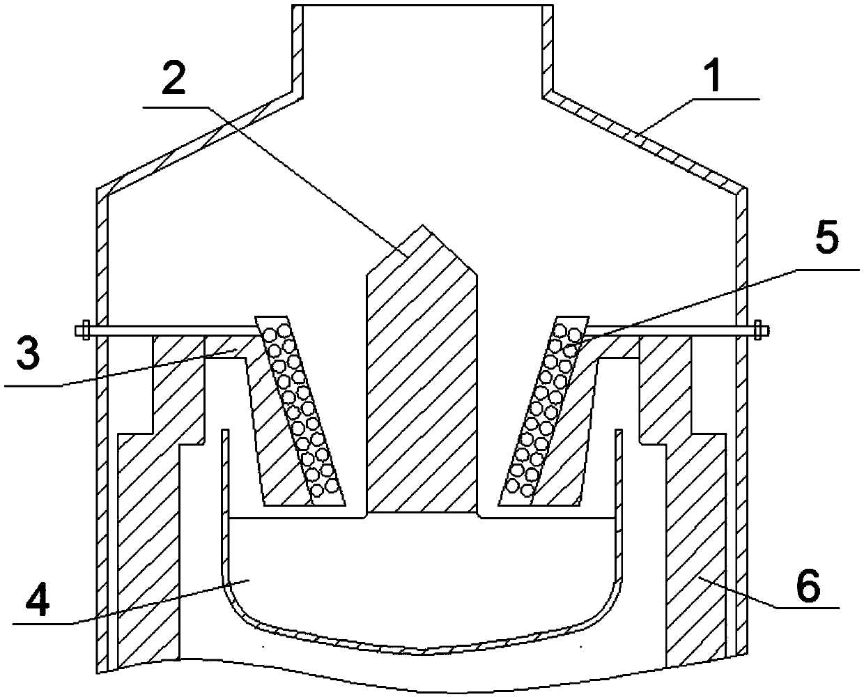 Single crystal furnace for rapid crystal growth through chemical heat sink enhanced cooling technology