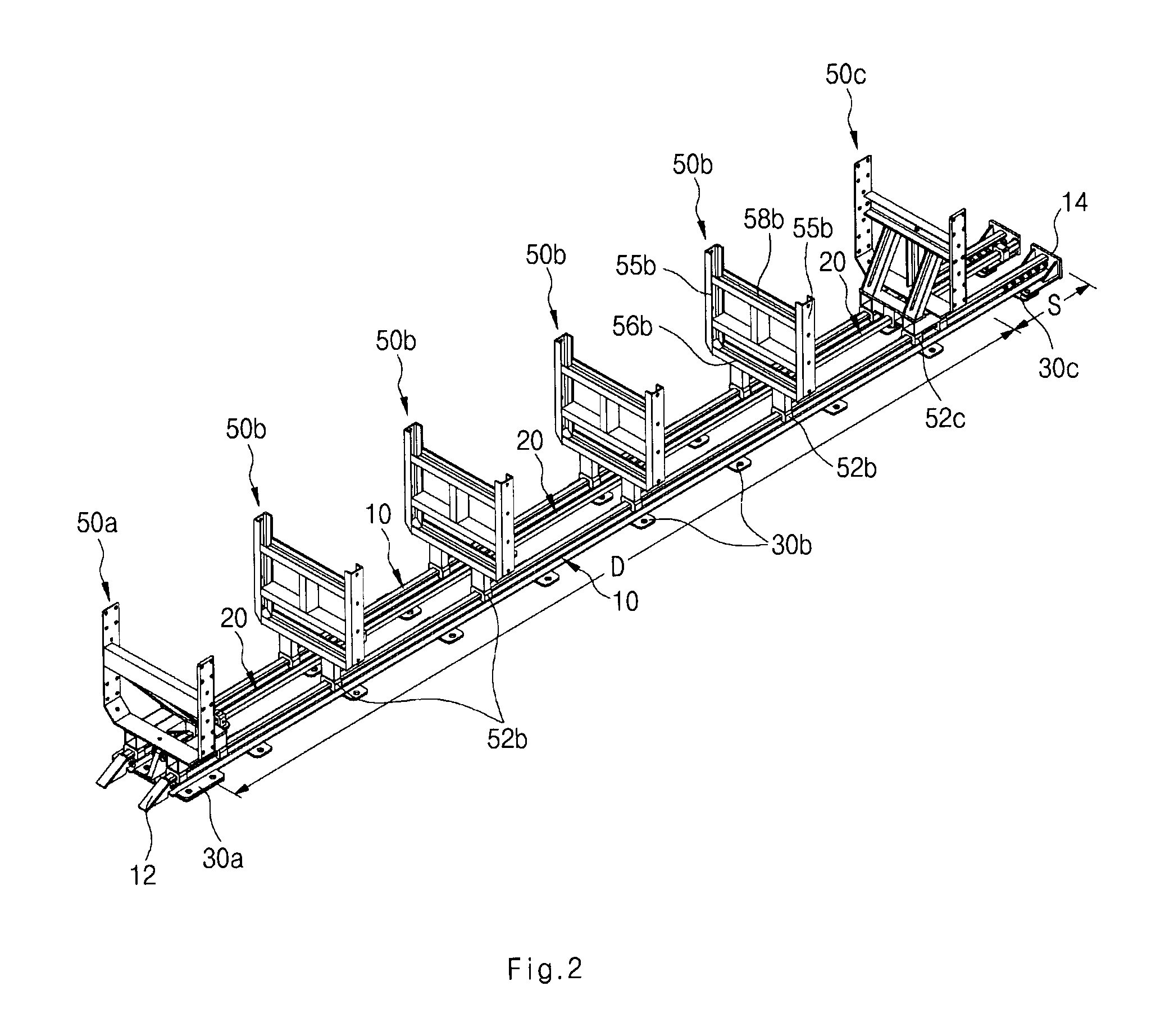 Method for absorbing a vehicle impact using kinetic friction force and rolling force produced by the dragging of a surface of rolled tube, and vehicle impact absorbing apparatus using same