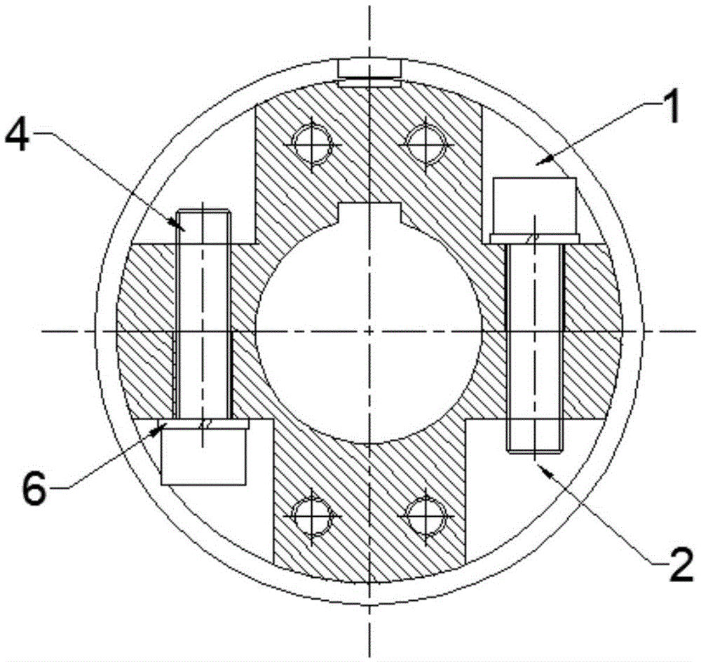 Split combined belt pulley