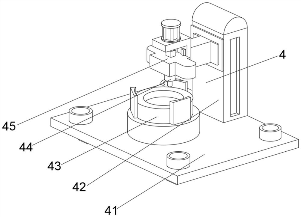 Novel motor shell welding equipment