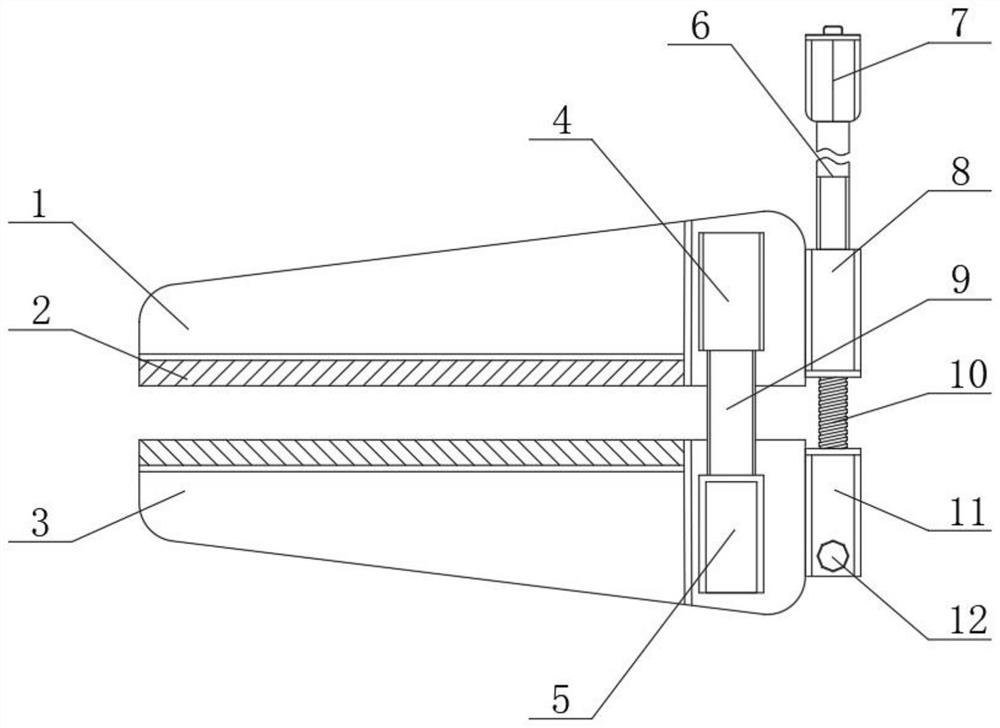 Non-injury artery blocking clamp for organ transplantation