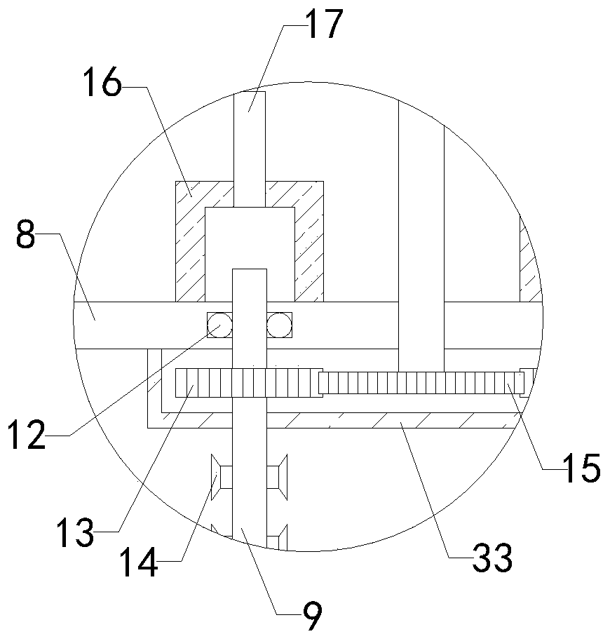 Dust removal device for trash combustion