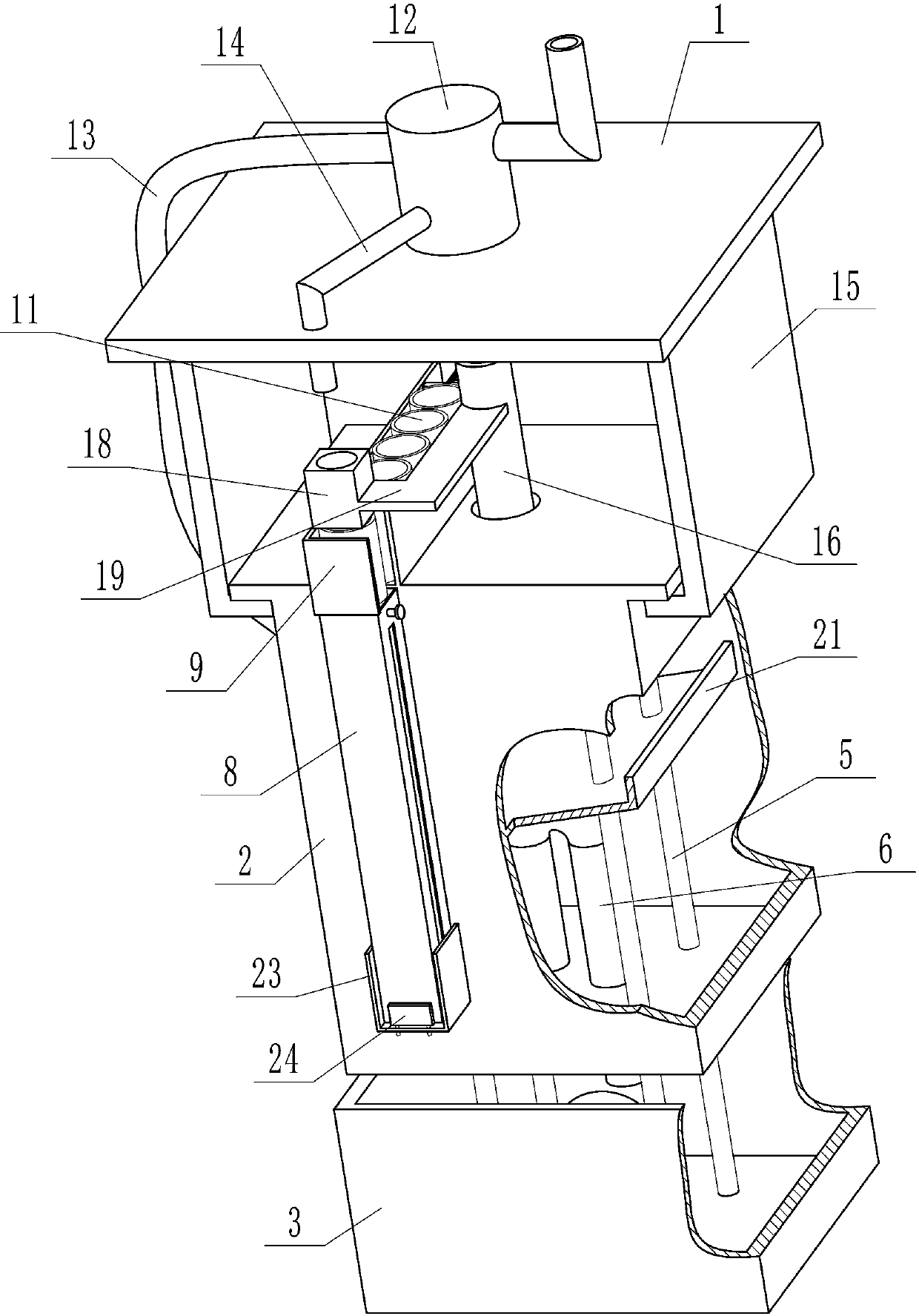 Boiler water quality automatic sampling device