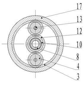 Speed changing air chamber hole seeding apparatus