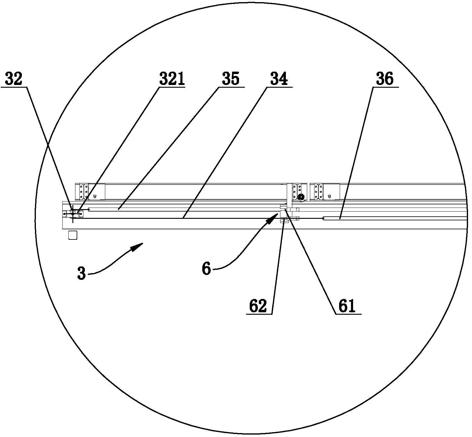 Transverse moving transmission system with motor matched with multiple plates and lifting transverse moving type parking equipment