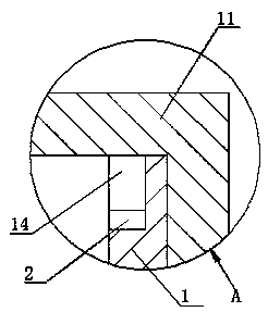 Kneading seasoning stirrer capable of filtering and collecting grease of meat products